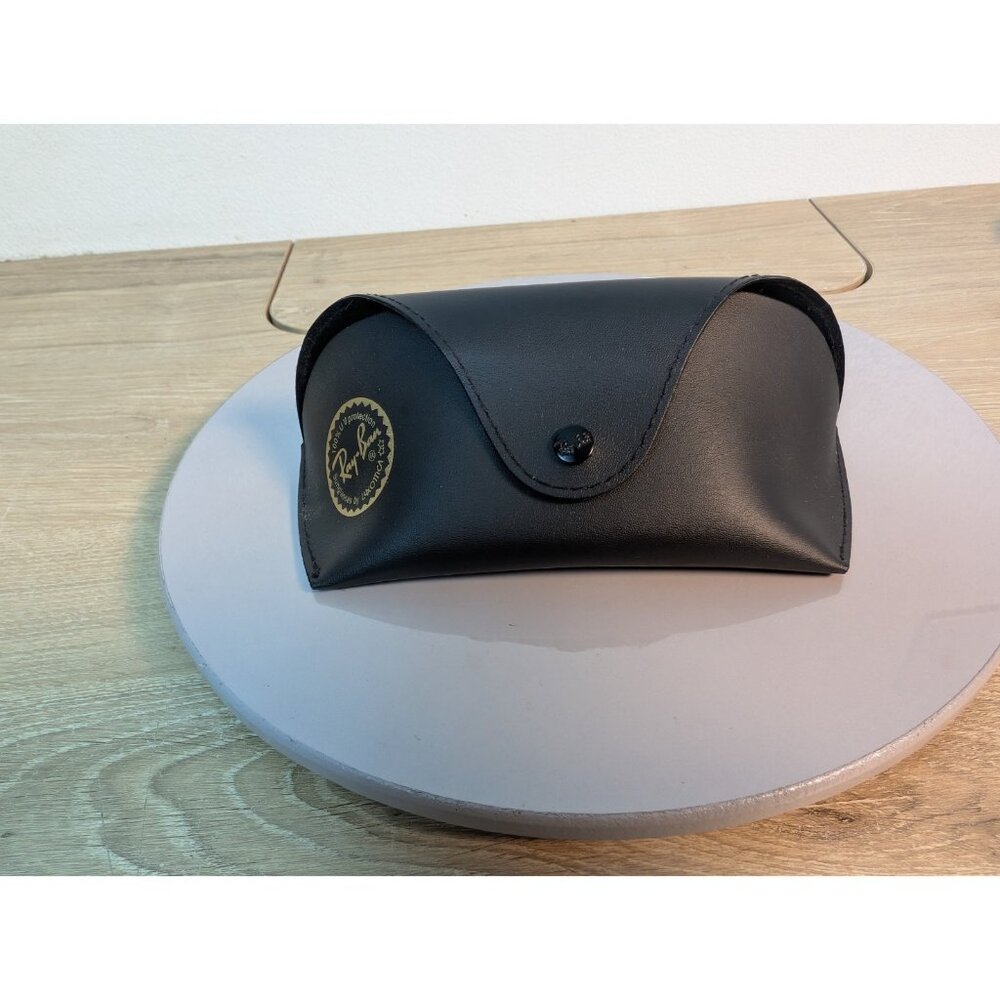 Ray Ban Black Pebble Sunglasses Snap Luxottica Soft CASE ONLY Sun Glasses - Picture 2 of 5